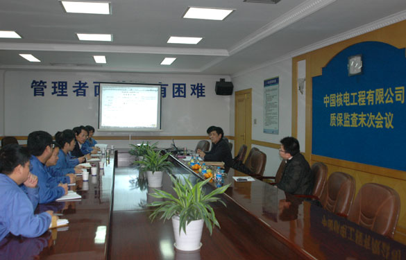 pg电子集团顺利通过中国核电工程有限公司年度质保监查