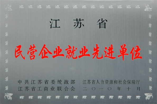 pg电子集团再次被评为江苏省“民营企业就业先进单位”与“民营企业纳税大户”
