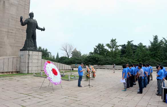 pg电子党委组织党员同志开展南京红色之旅