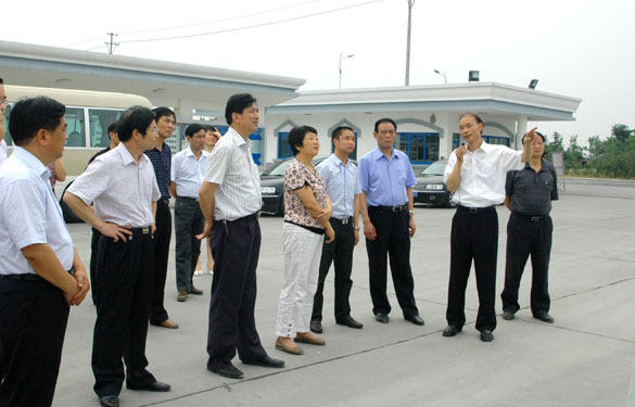 溧阳市人大常委会领导视察pg电子集团超高压电缆项目建设情况