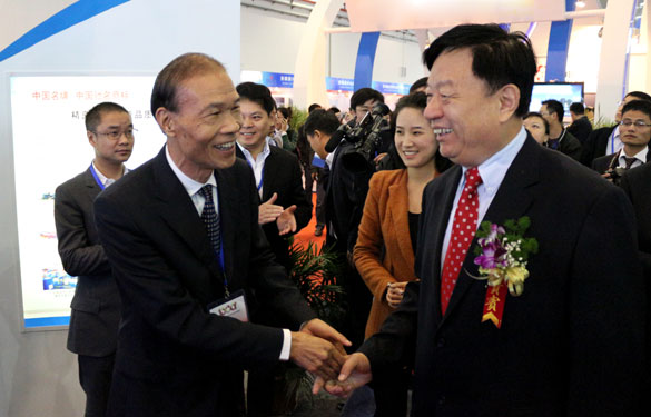 丁山华作为全国电缆企业代表在中国电线电缆产品质量峰会上谈话