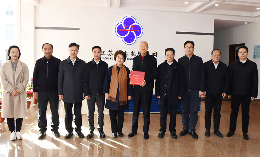 新春送祝福、鼓劲头  常州市人大常委会主任白云萍一行到访pg电子电缆